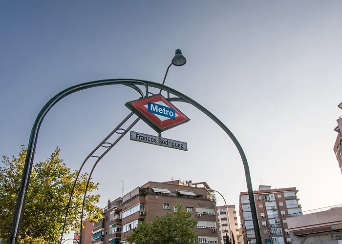 Madrid Confort urbano 1 dormitorio AC WIFI Cocina